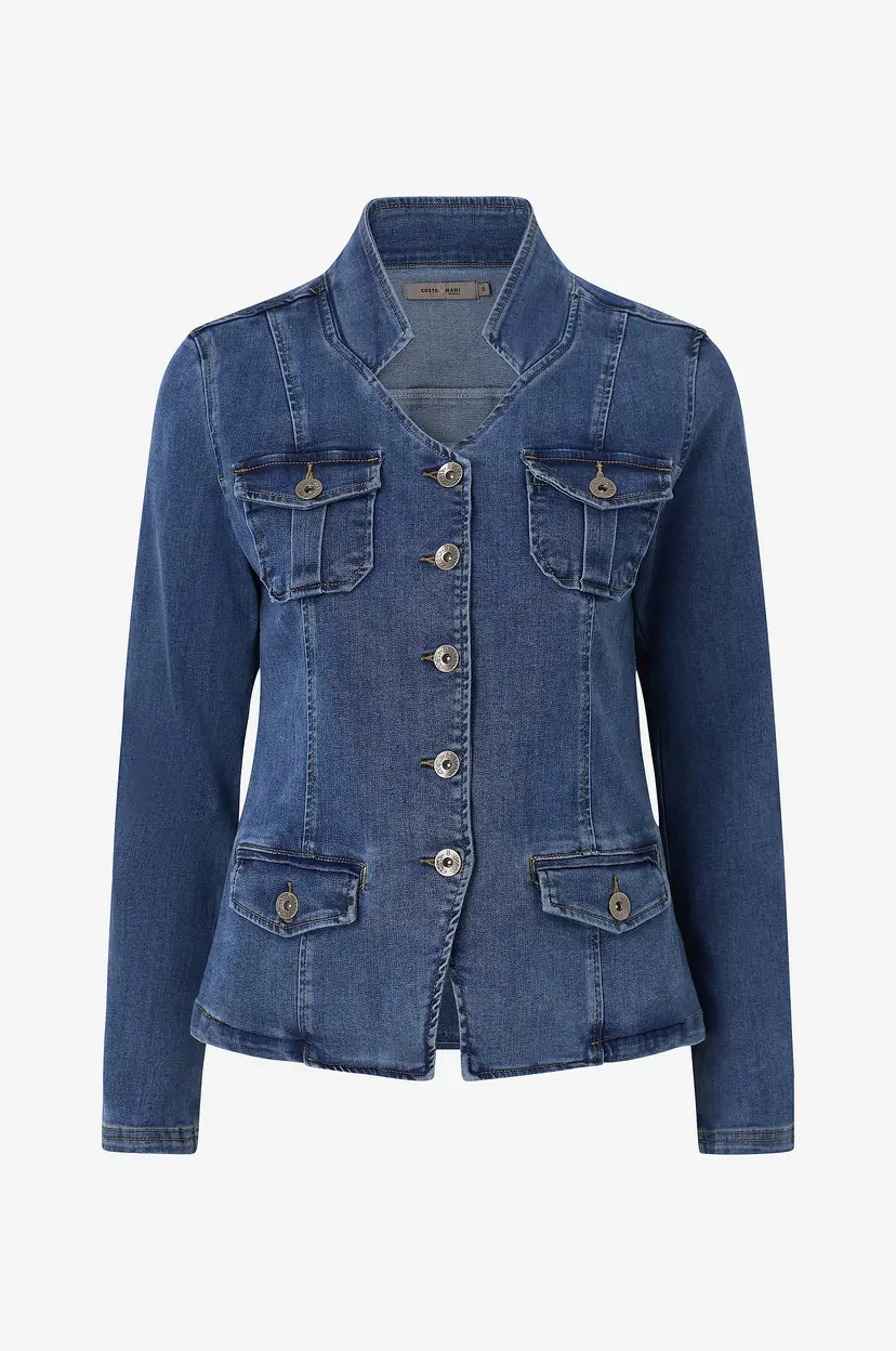 Costamani Denim jakke Coss Denim - Blå