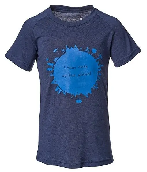 Isbjörn Isbjörn Earth Tee Kids Navy