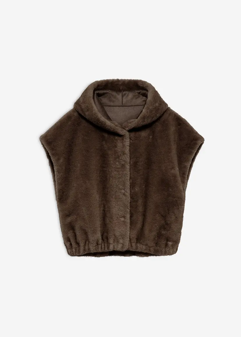 Studio AR Olena Faux Mink Choco - XS