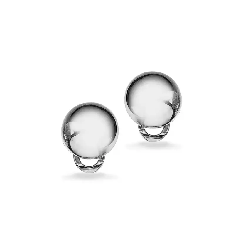 Scrouples Scrouples - Halvkugle øreclips i sterling sølv - 144822