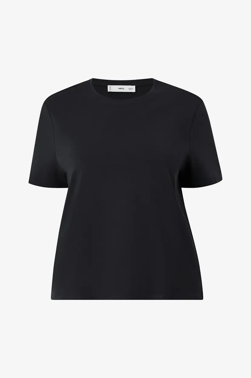 Mango T-skjorte Riti - Svart