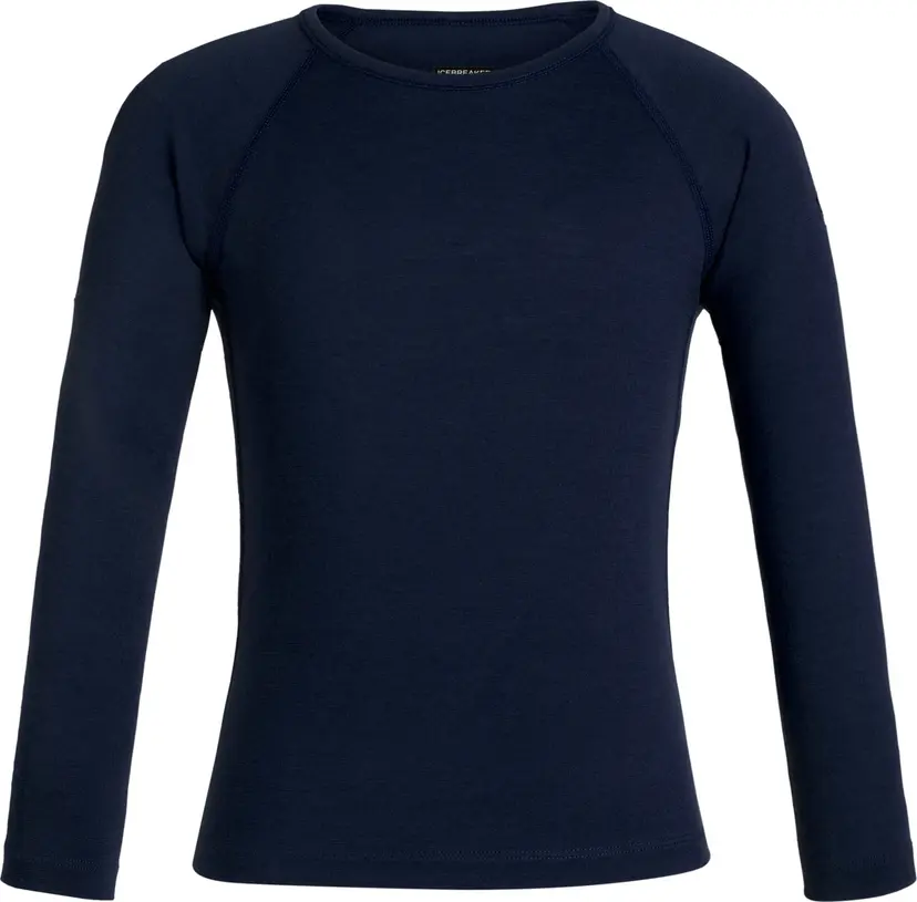 Icebreaker Icebreaker Kids' 200 Oasis Longsleeve Crewe Midnight Navy
