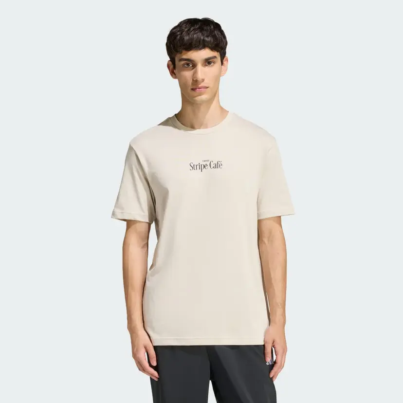 Adidas COFFEE CAFE DONUT BOX GRAPHIC T-SKJORTE