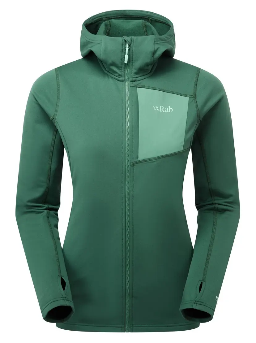Rab Rab Superflux Hoody Wmns Green Slate