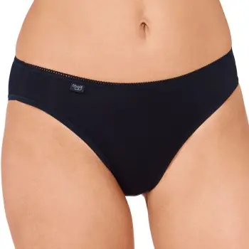 Sloggi Sloggi Truser 3P 24 7 Microfibre Tai Briefs Svart polyamid 38 Dame