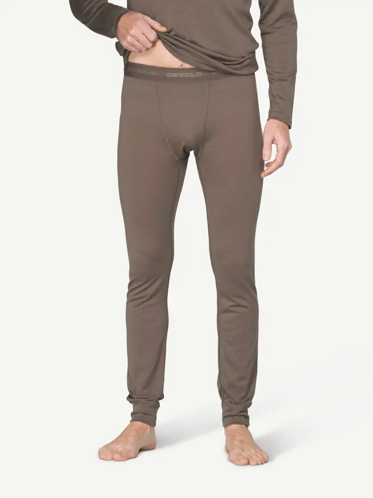 Devold Devold - Breeze Merino 150 Stilongs Herre - Large - Brun