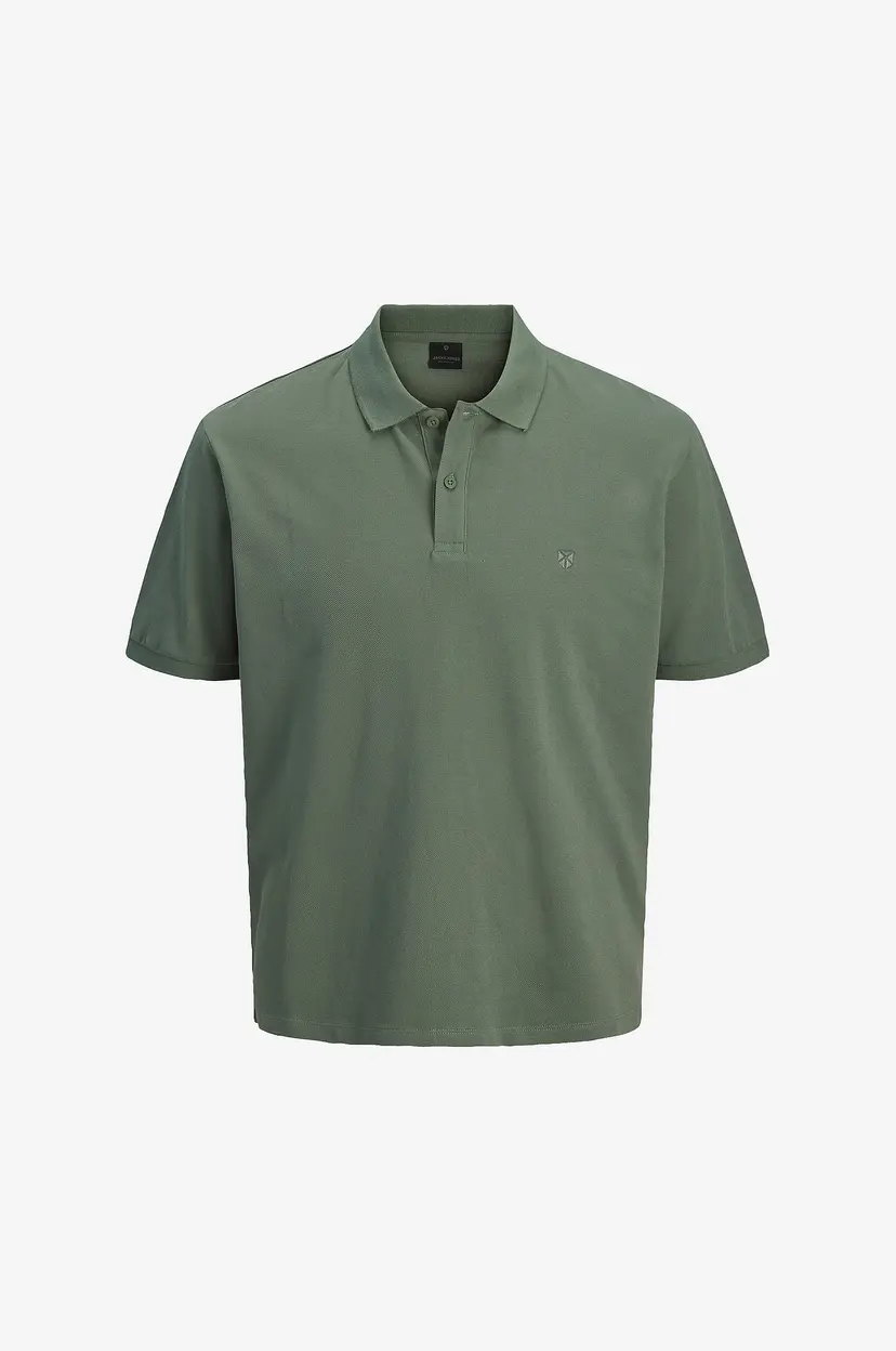 Jack & Jones Plus Pologenser jprblaWeston SS Polo - Grønn