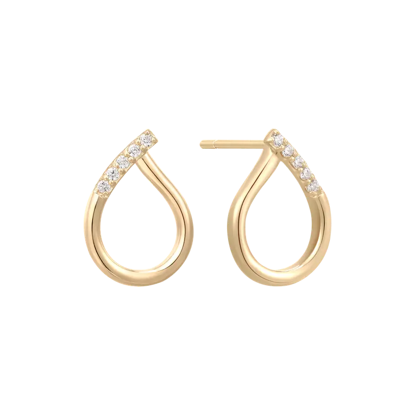 Støvring Design Guld ørestikker