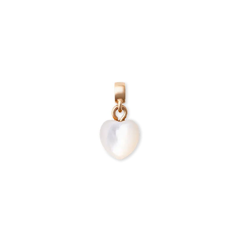Daniel Wellington Rose Gold Charm Mother Of Pearl Heart | DW