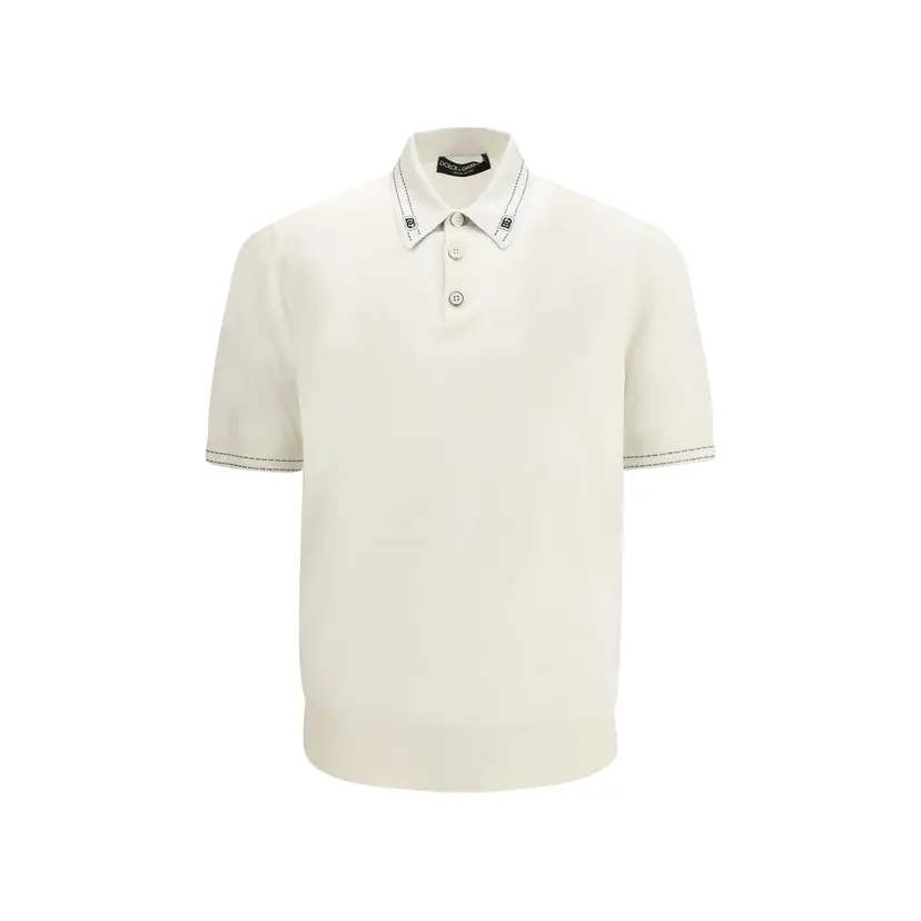 Dolce & Gabbana Dolce & Gabbana Poloskjorter – Hvit