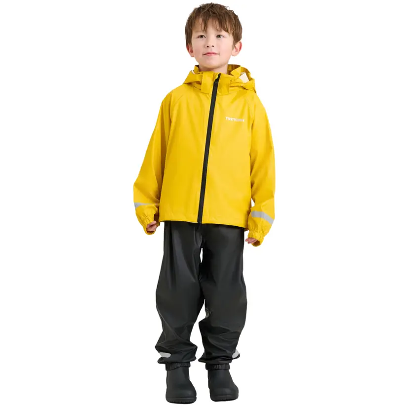 Tretorn Tretorn Kids Packable Rainbreaker Set Spectra Yellow