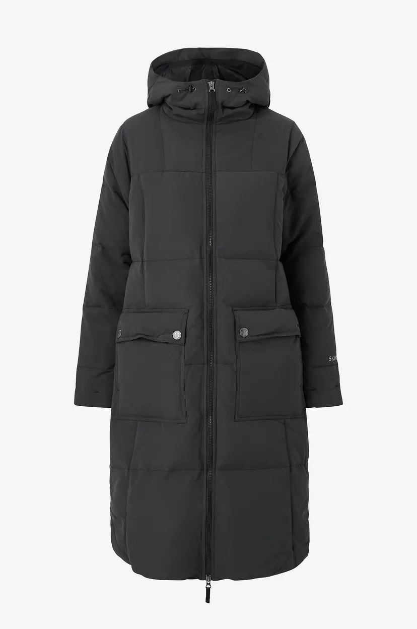 SKHOOP Dunfrakk Selma Down Coat - Svart