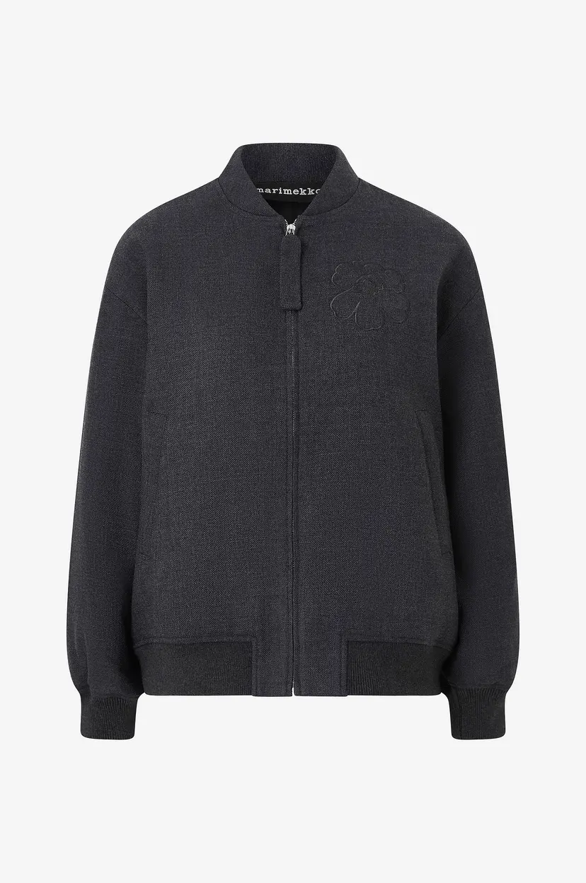 Marimekko Jakke Monumentti Solid - Svart