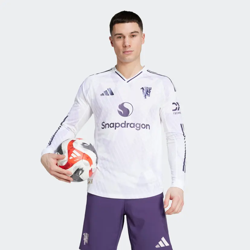Adidas Manchester United 25/26 Long Sleeve Away Authentic Trøye