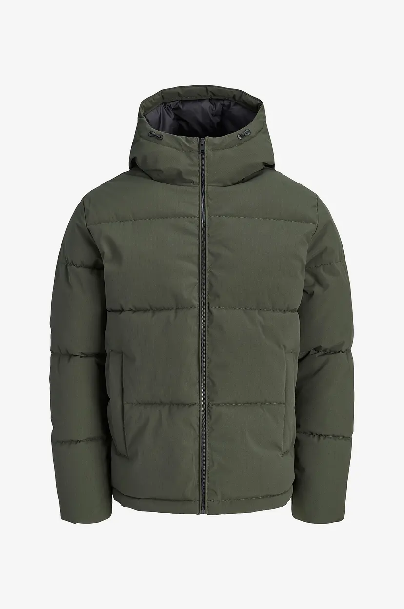 Jack & Jones Plus Jakke Jjgalaxy Puffer Jacket Pls - Grønn