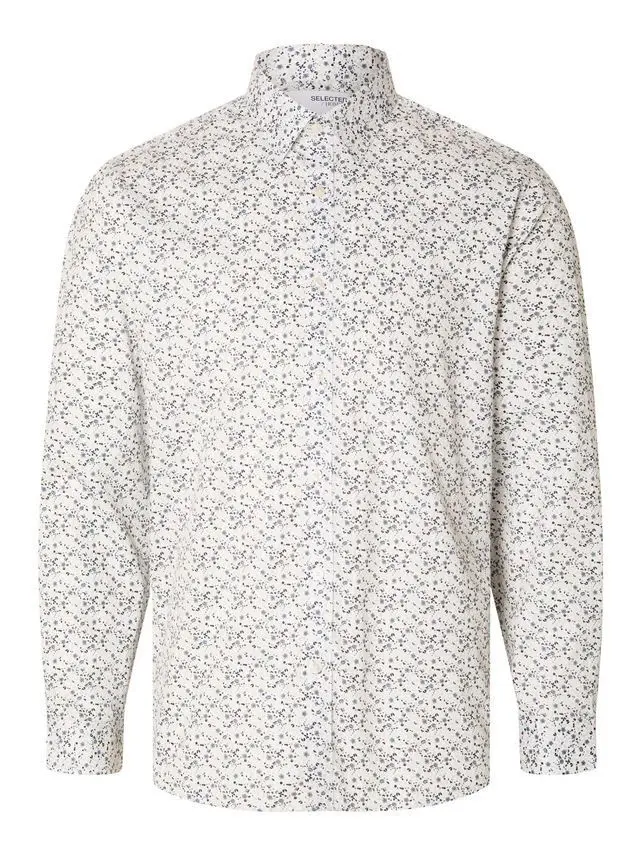SELECTED SLHREGSOHO-AOP MIX SHIRT LS B