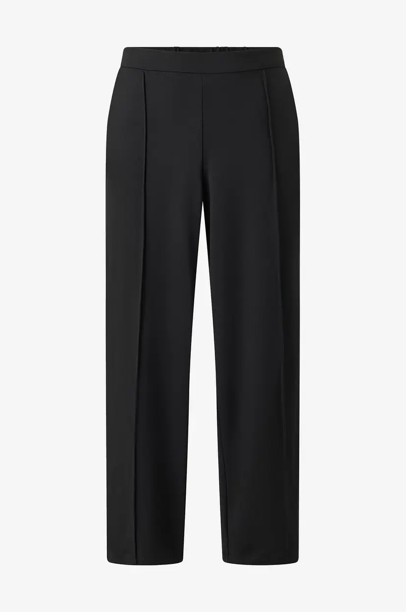 Zizzi Bukser Camaddison, Long, Loose Pant - Svart