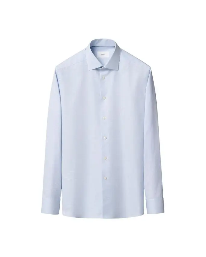 ETON Houndstooth Signature Twill Shirt
