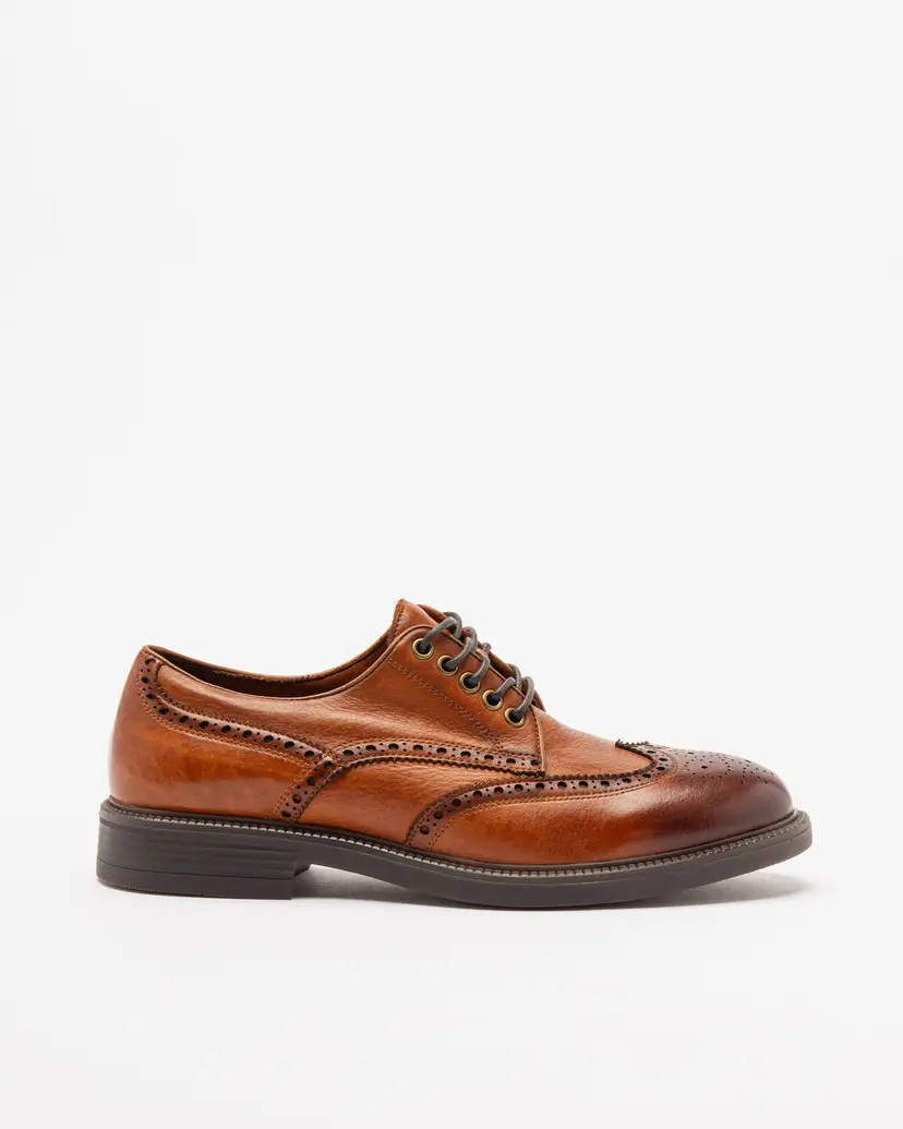 PROF PROF MG2535-1 Camel Brogue shoes