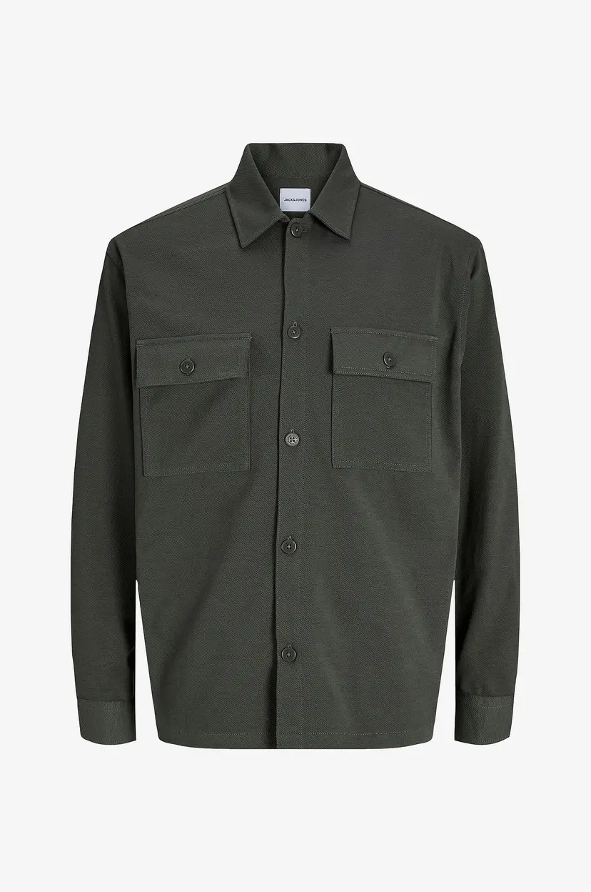 Jack & Jones Overtreksskjorte Jjewilliam Sweat Overshirt Ls - Grå