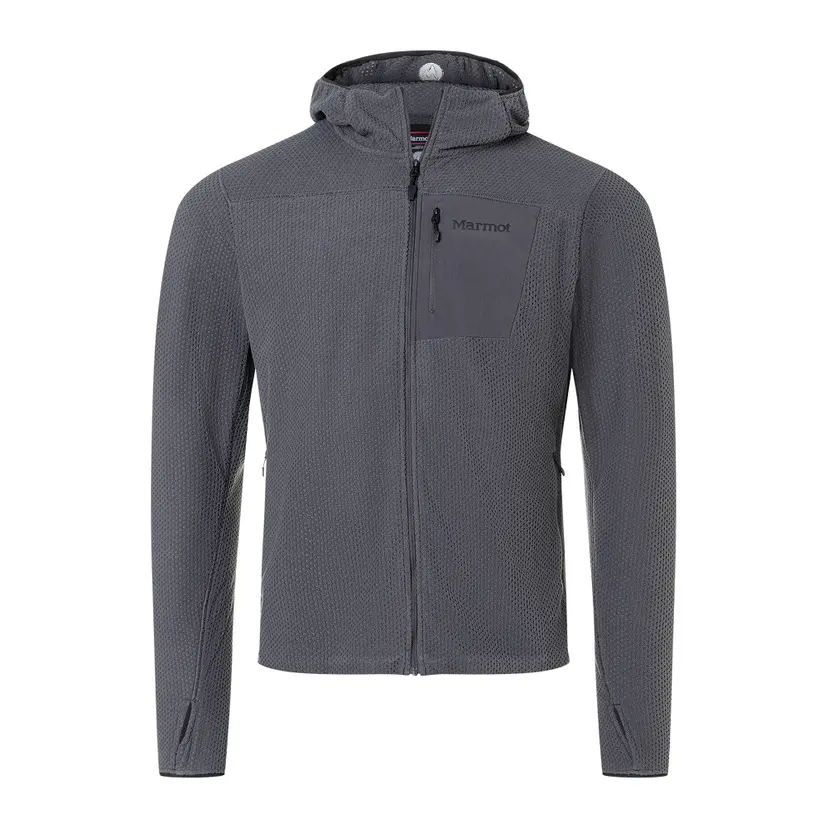 Marmot Marmot M's Airfleece Hoody Blackened