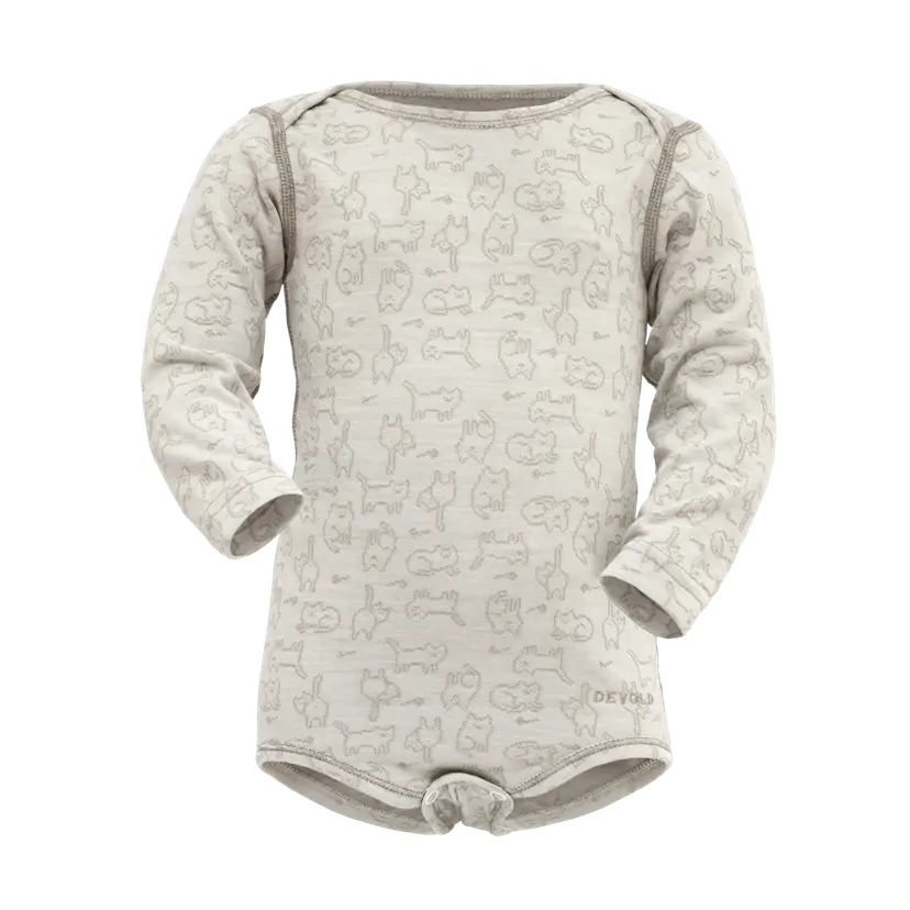 Devold Devold - Duo Active Merino Body Baby - Size 56 - Hvit