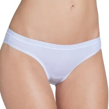 Sloggi Sloggi Truser 4P Basic Plus Mini Hvit bomull 38 Dame