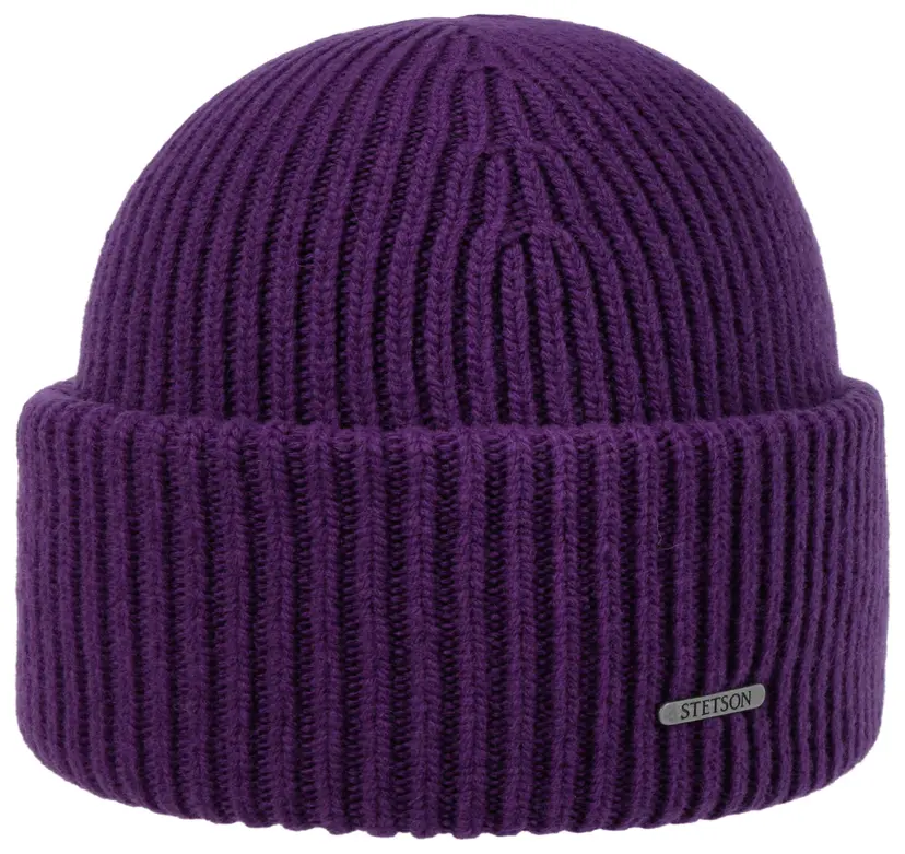 Stetson Stetson Classic Uni Wool Beanie Hat Blue/White