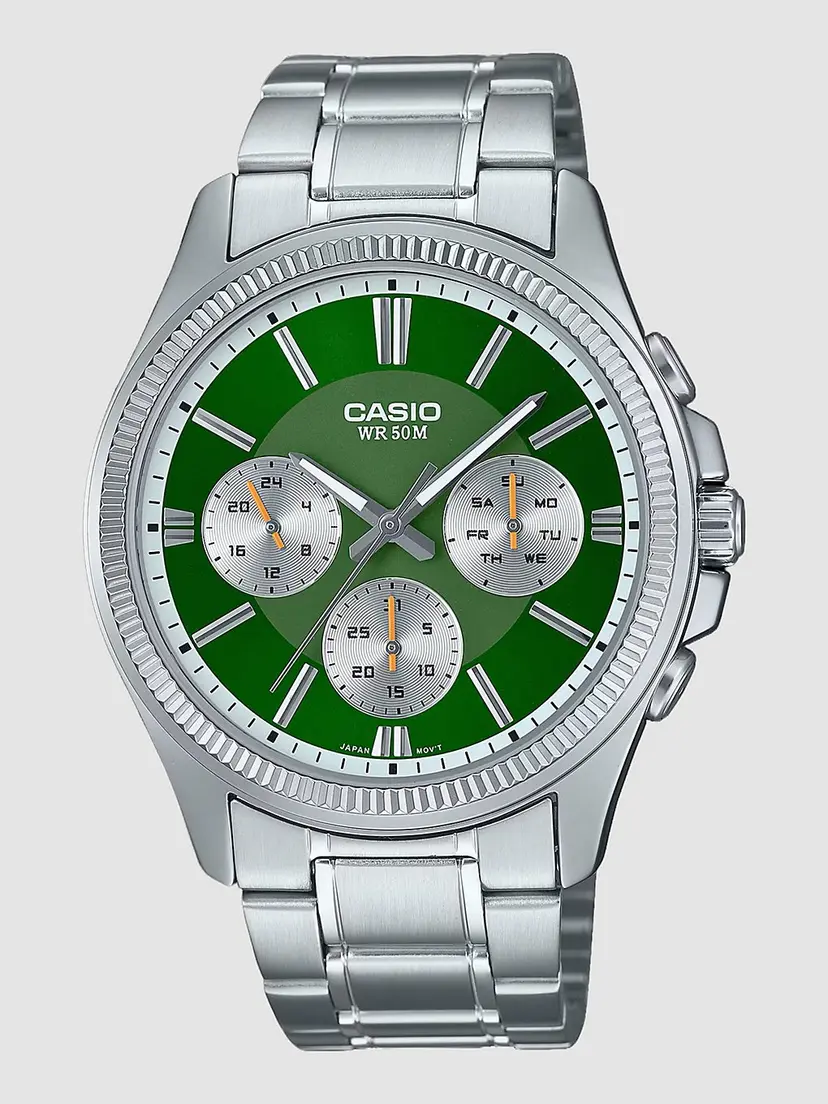 Casio Casio MTP-1375PD-3AVEF Klokke grønn